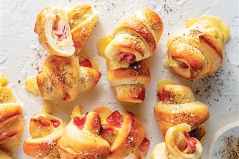 Ham and Gruyère Crescent Rolls