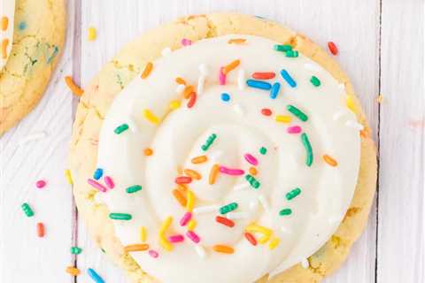 Funfetti Birthday Cake Cookies