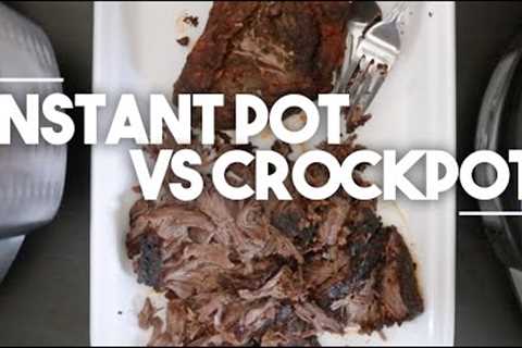 SLOW COOKING - Instant Pot vs Crock Pot | Kravings