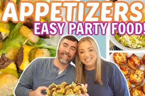 MAKE THESE 3 EASY APPETIZERS AT YOUR NEXT PARTY | FOOTBALL FOOD | PARTY FOOD APPETIZERS | MUST TRY