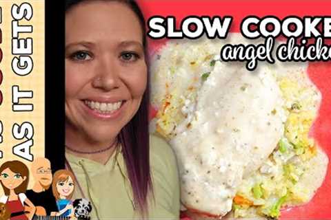 Slow Cooker Angel Chicken