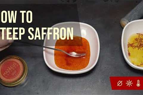 How To Use Saffron | 2 Optimal Methods To Get The Most Flavor and Aroma Out Of Your Saffron