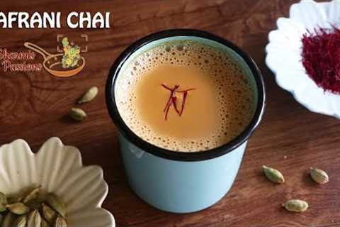 Zafrani chai recipe, Saffron tea recipe