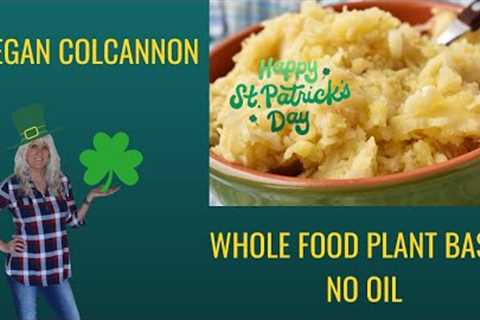 Easy Vegan Colcannon Recipe/ Oil Free Whole Food Plant-Based