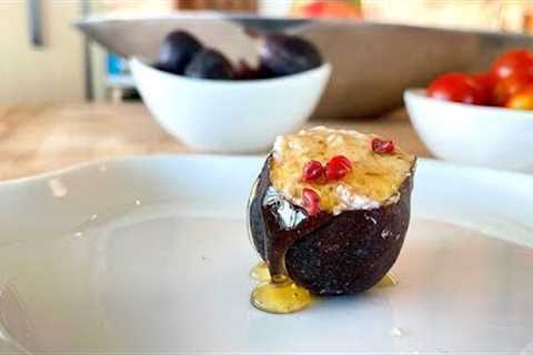 4-Ingredient App: Honey + Goat Cheese-Stuffed Figs