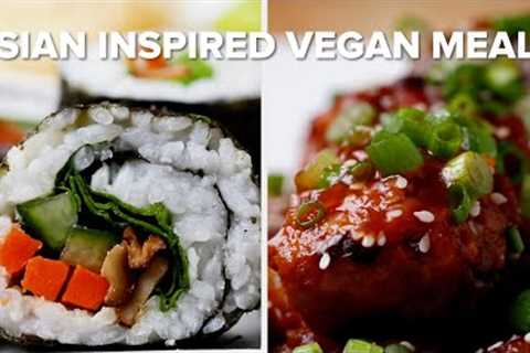 Homemade Asian Inspired Vegan Meals