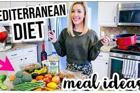 MEDITERRANEAN DIET WHAT I EAT IN A DAY! 🥒🍷🍕HEALTHY LIFESTYLE + WEIGHT LOSS MEAL IDEAS | Brianna K