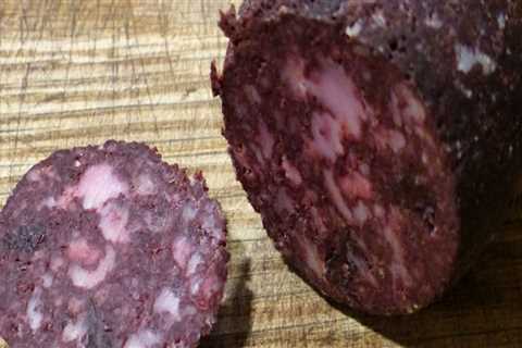 Does Blood Sausage Taste Like Regular Sausage?