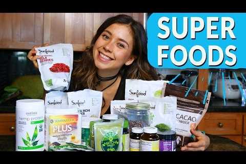 BEST SUPERFOODS AND SUPPLEMENTS FOR WEIGHT LOSS + A VEGAN DIET!