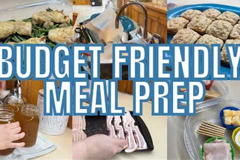 Budget Friendly Meal Prep || STOCKING MY PANTRY || DIY Lunchables