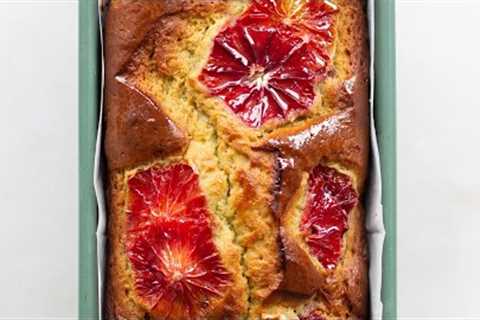 Rich, Moist Blood Orange Olive Oil Cake With Thyme