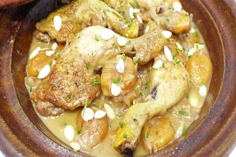 Comment préparer un délicieux Tajine de Poulet aux Abricots Secs