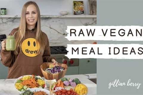 5 RAW VEGAN MEALS I EAT EVERY WEEK | Simple & Delicious 🤤