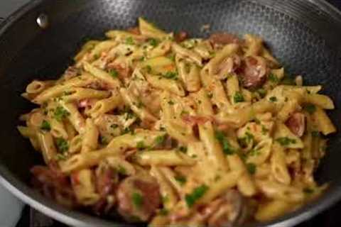 Quickly prepare delicious pasta for a tasty dinner