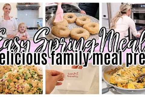 *NEW* DELICIOUS SPRING RECIPES FAMILY MEAL PREP & COOK WITH ME TIFFANI BEASTON WEEKLY DINNERS..