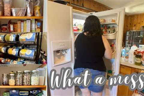 Fridge Clean Out || Pantry Organization + Restock