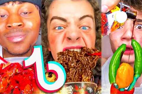 Extreme Spicy Food Tiktok Compilation 22 🥵🔥