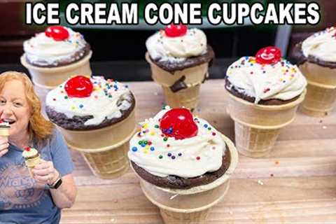 ICE CREAM CONE CUPCAKES Dessert for any Occasion