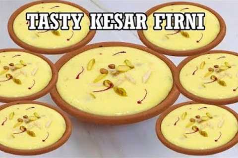 10 Minutes Kesar Suji Firni Recipe by Cooking with Benazir | Ramzan Recipes