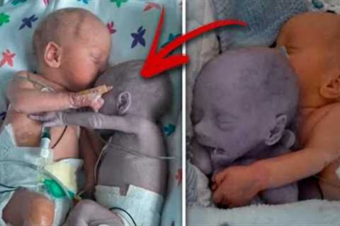 Mom puts the baby to the dying Twin and five minutes later a real Miracle happens... | PLOT