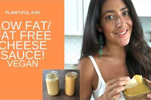 Plant Based Vegan Cheese Sauce | Low Fat/Fat Free and Tasty