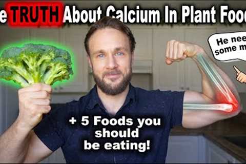 Top 5 Calcium Rich Plant Foods 🌱💪