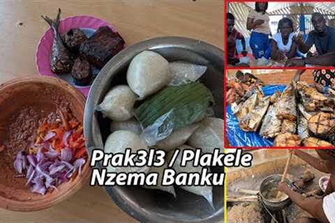 Most UNIQUE LOCAL Food PRAK3L3!! How to cook Nzema''s traditional local food plakel3. soo unique