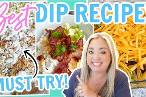 YOU''VE GOT TO TRY THESE EASY AND DELICIOUS DIP RECIPES | BEST DIP RECIPES | EASY PARTY FOOD