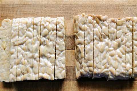 Forming Tempeh into Blocks