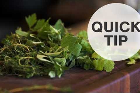 Quick Tip: Cooking with Herbs