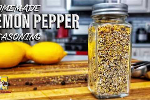 Homemade Lemon Pepper Seasoning Recipe