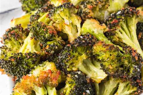 Roasted Parmesan Broccoli