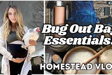 Make Your Own Bug Out Bag + Secret Homestead Pain Relief!