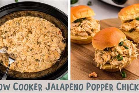 Slow Cooker Jalapeno Popper Chicken