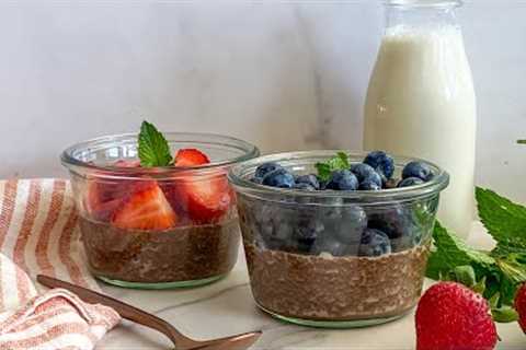 Vegan Chocolate Chia Seed Pudding Recipe