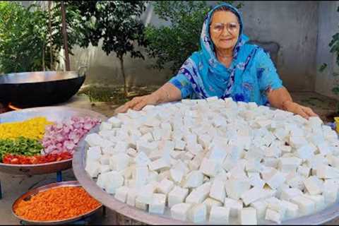 PANEER CHILLI RECIPE BY GRANNY | Indian Recipes | Quick And Easy Snacks Recipe | Paneer Recipes