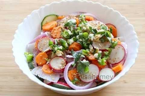 Weight Loss Salad Recipe For Dinner/Lunch - How To Lose Weight Fast With Salad - Indian Diet Plan