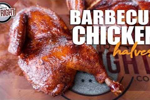 The JUICIEST Way to Smoke Barbecue Chicken…