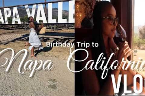 NAPA CALIFORNIA VLOG: spending my birthday in napa, wine tastings, restoration hardware +more