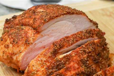 Herb Rubbed Pork Sirloin Roast