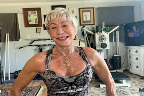 79-Year-Old Bodybuilder Shows Off Her Impressive Physique