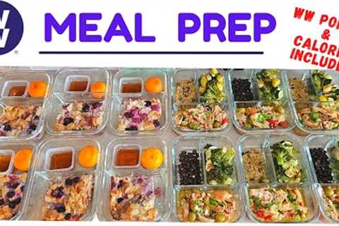 *NEW* MEAL PREP | FRENCH TOAST CASSEROLE | MEDITERRANEAN CHICKEN | WEIGHT WATCHERS POINTS &..