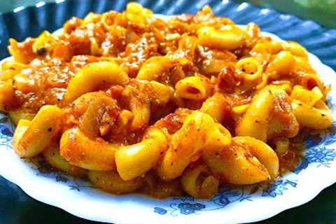 Red Sauce Pasta || Red Sauce Pasta Recipe || Pasta in Red Sauce in Hindi #cooking #food #homemade