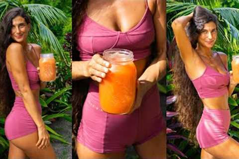 Best Juicing Recipe to Reduce Cellulite, Get Glowing Skin & Support the Lymphatic System 🍋 Raw ..