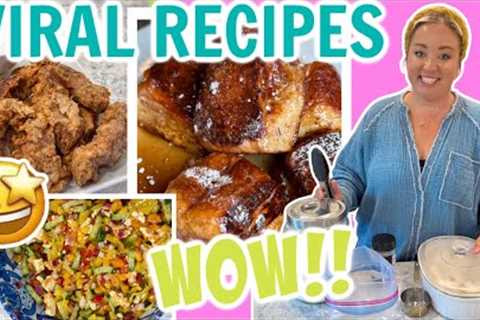 YOU WON''T BELIEVE HOW GOOD THESE RECIPES ARE | MAKING VIRAL RECIPES & WOW!!! | MUST TRY FOOD