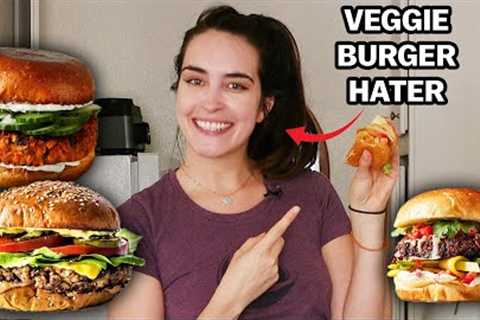 How To Make The BEST Veggie Burgers (4 vegan recipes)