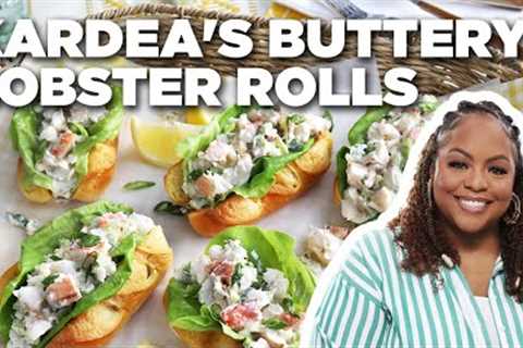 Kardea Brown's Buttery Lobster Rolls | Delicious Miss Brown | Food Network