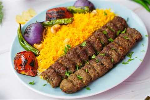 Chelo Kabab With Saffron Rice Recipe | Bakra Eid Special BBQ Recipes