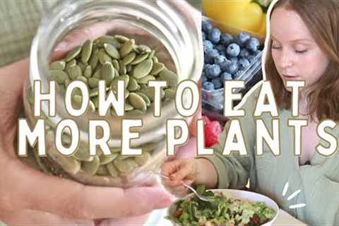 PLANT-BASED EATING (For Non-Vegans) | 8 Tips for Eating More Plants