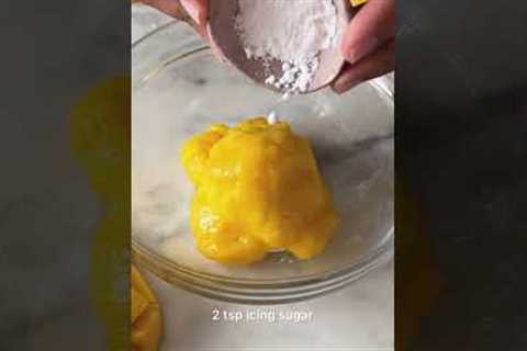 *EASIEST* NO-BAKE MANGO CHEESECAKE AT HOME | MANGO CHEESECAKE RECIPE #shorts